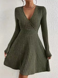 Wrap Mini Dress