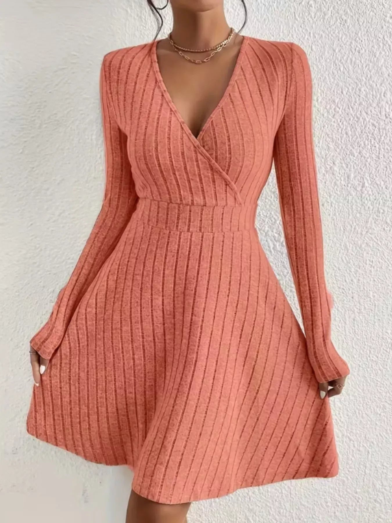 Wrap Mini Dress